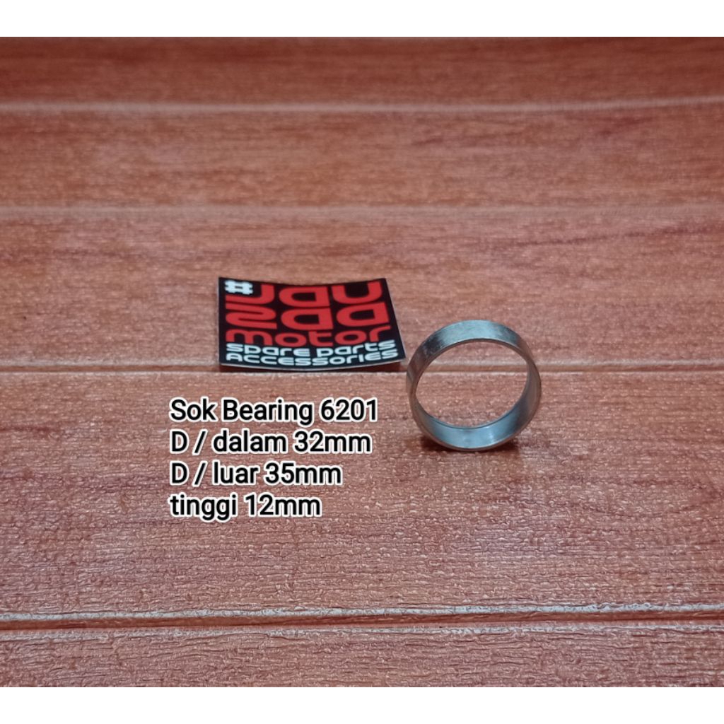 SOK BEARING 6201 AUS BOLAK ATAU LONGGAR BISA UNTUK ROBAHAN BEARING DARI 6202 KE 6201/6003 KE 6201/63