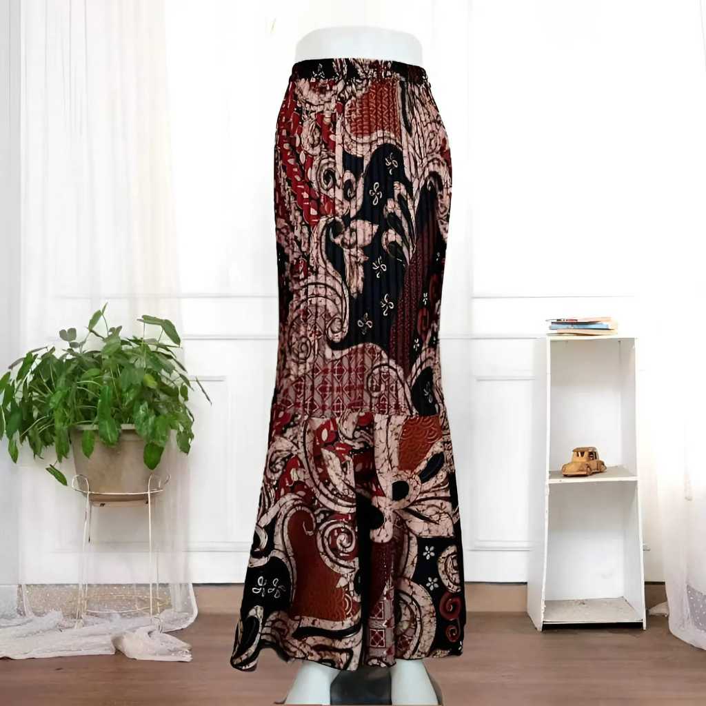 Rok duyung batik modern motif terbaru / rok batik / Rok Batik Bawahan Kebaya Wisuda Modern / Rok Kon