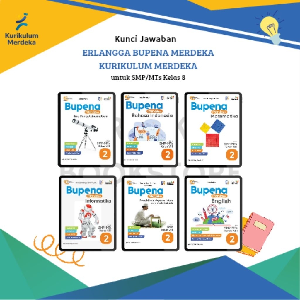 Kunci Jawaban BUPENA MERDEKA SMP/MTs Kelas 8 Kurikulum Merdeka Erlangga