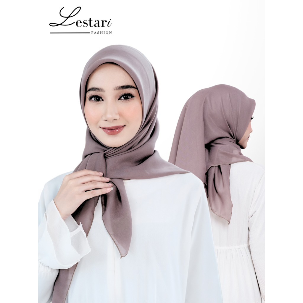 LESTARI Bella - Hijab Pollycoton Square Premium