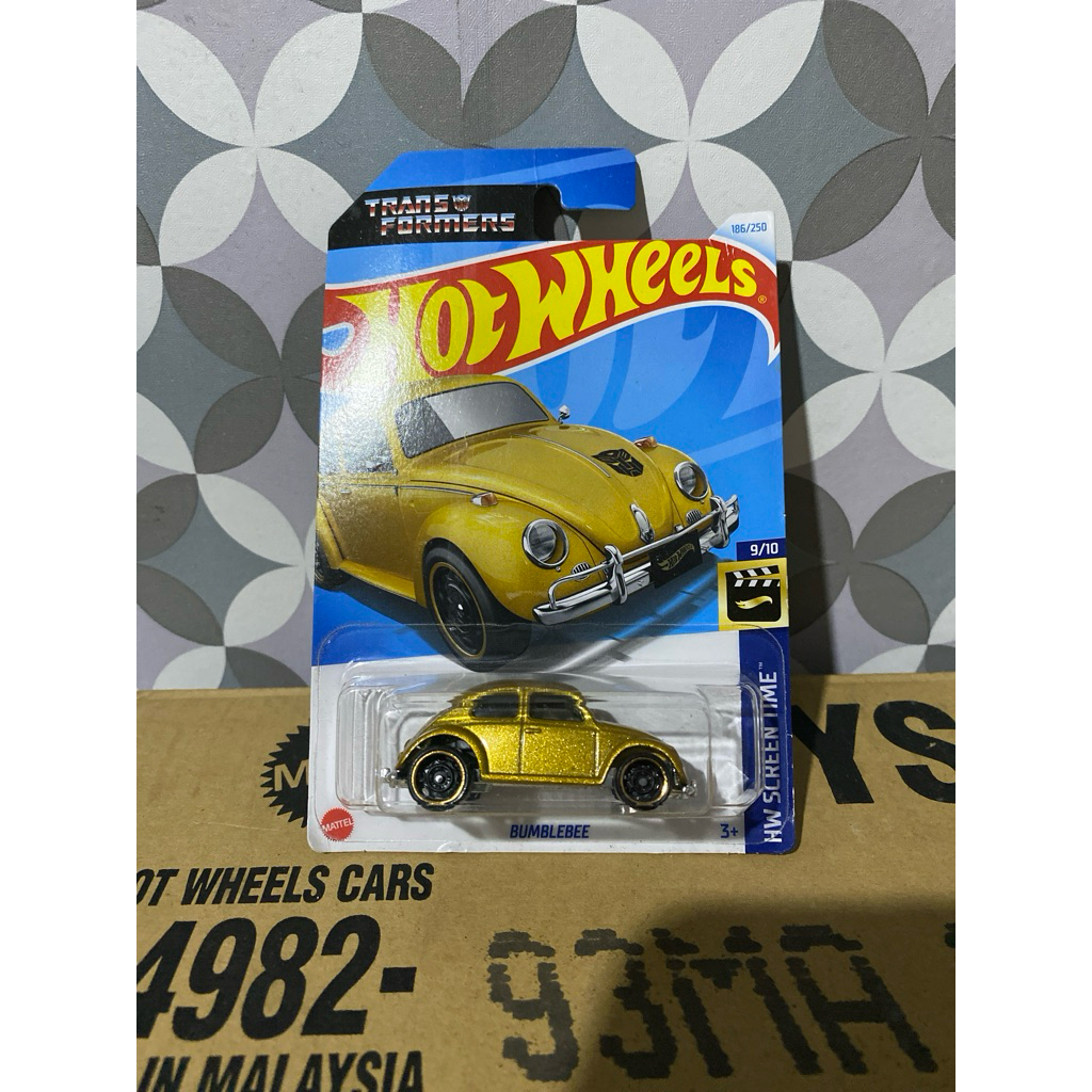 hot wheels Bumblebee gold
