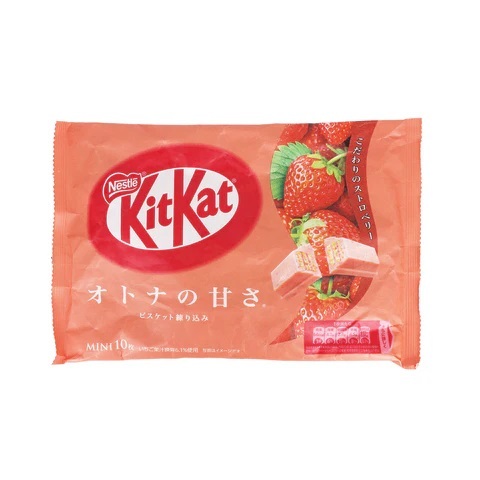 

Japan KitKat nestle Strawberry Flavour 10 pieces