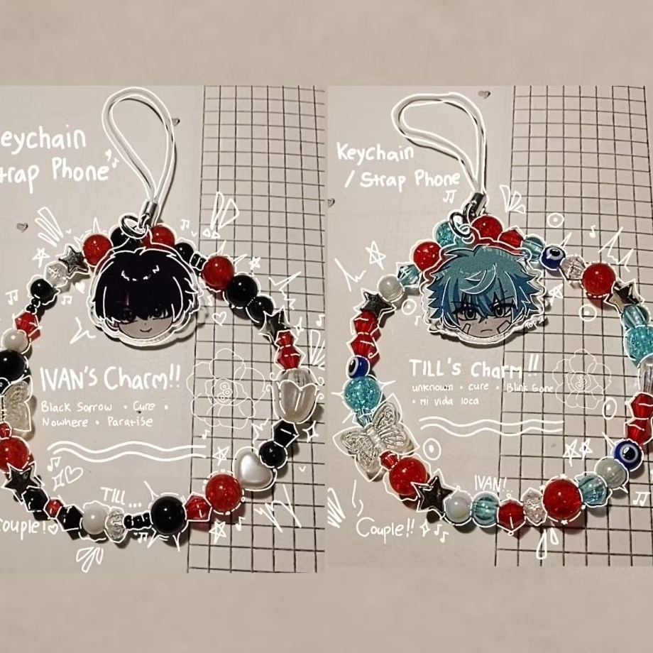 ALIEN STAGE KEYCHAIN | ALIEN STAGE MERCH | HYULUKA | IVANTILL | MIZISUA | ALIEN STAGE | VIVINOS | ST