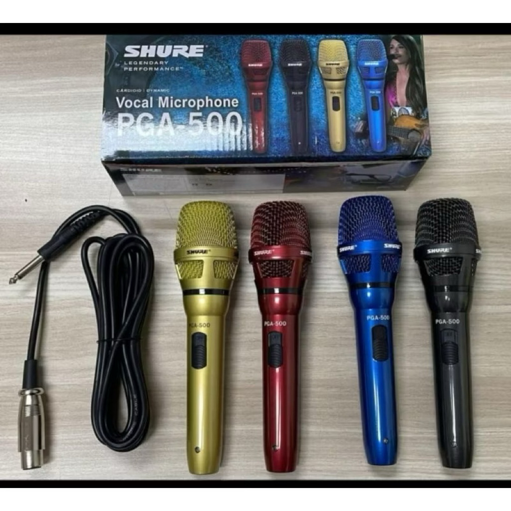 Mic Kabel Shure PGA-500 Vocal Microphone Kabel Shure