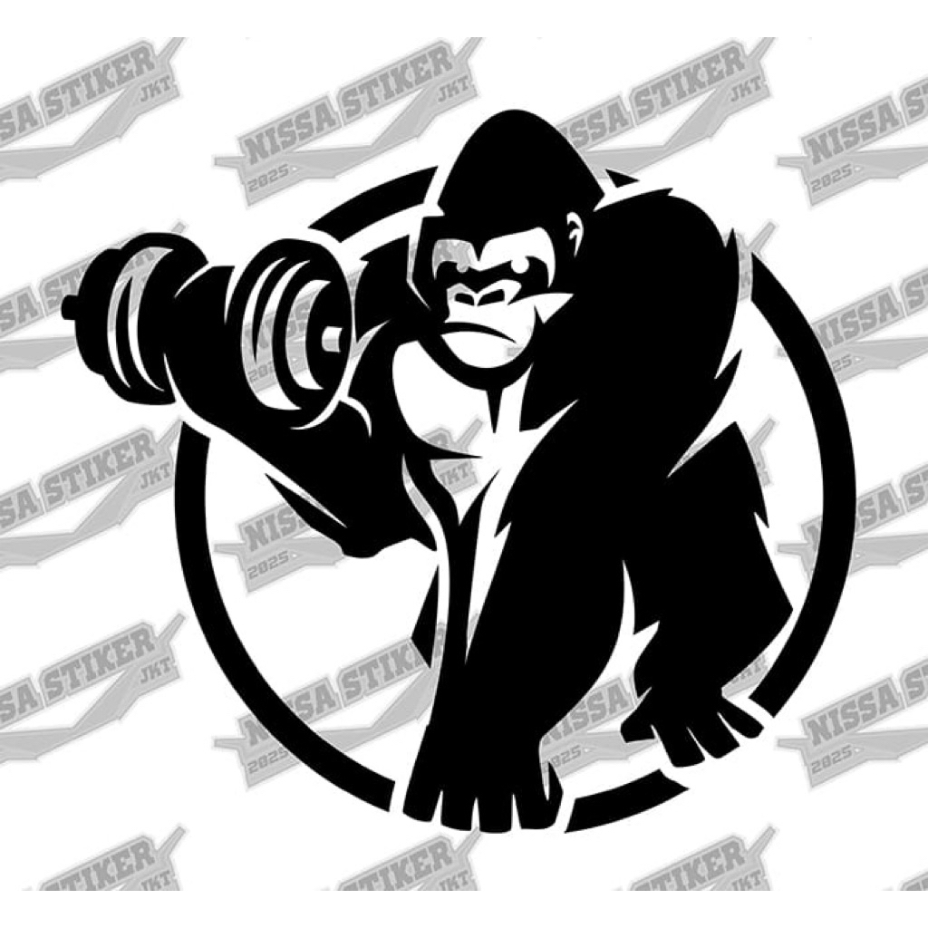 

Stiker cutting gorila stiker murah berkualitas