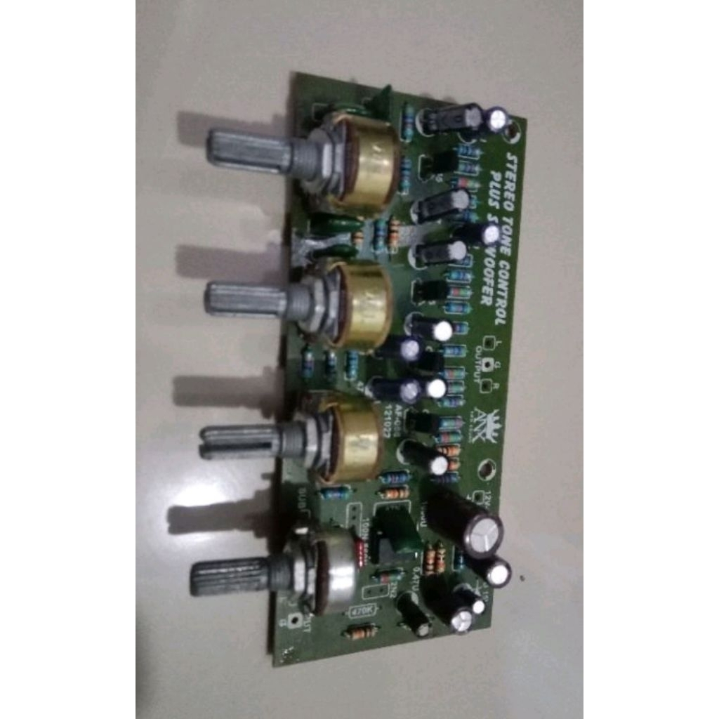 Tone Control Stereo Plus Subwoofer