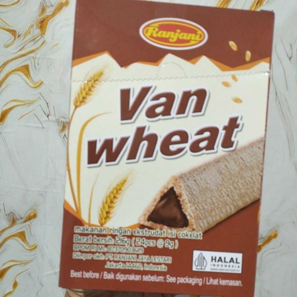 

Van Wheat box isi 24 pc/Ranjani Van Wheat kotaklvan Wheat murah