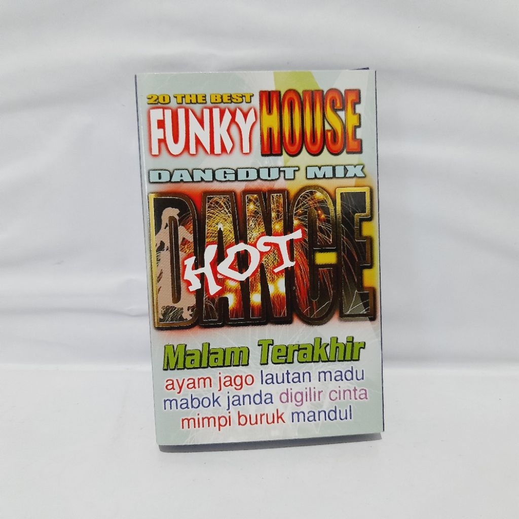 Kaset 20 The Best Funky House Dangdut Mix Dance Hot - Malam Terakhir