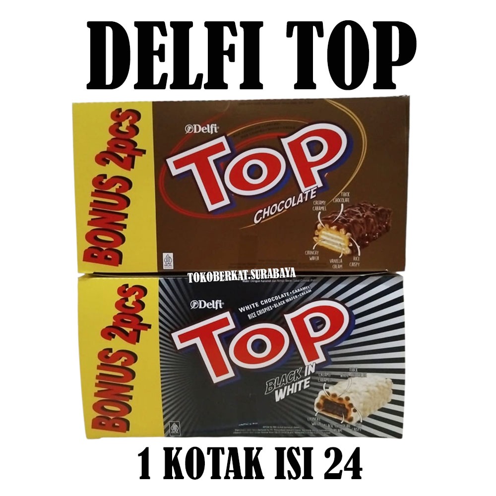 

DELFI TOP WAFER CHOCOLATE KOTAK ISI 24