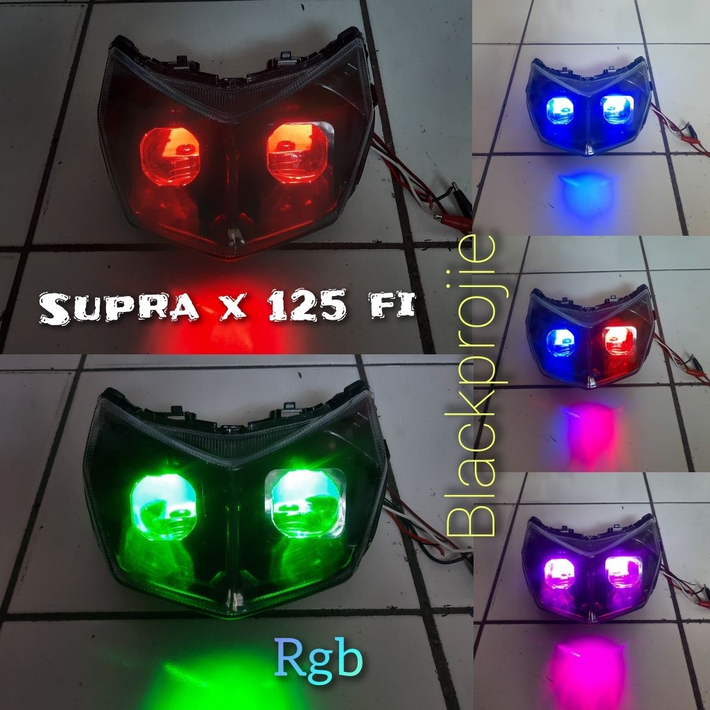 REFLEKTOR SUPRA 125 FI PROJIE BILED MATRIX PREMIUM SUPRA X 125 FI