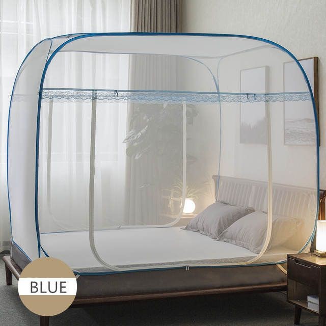 kelambu tebal klambu tempat tidur kelambu kotak ukuran jumbo