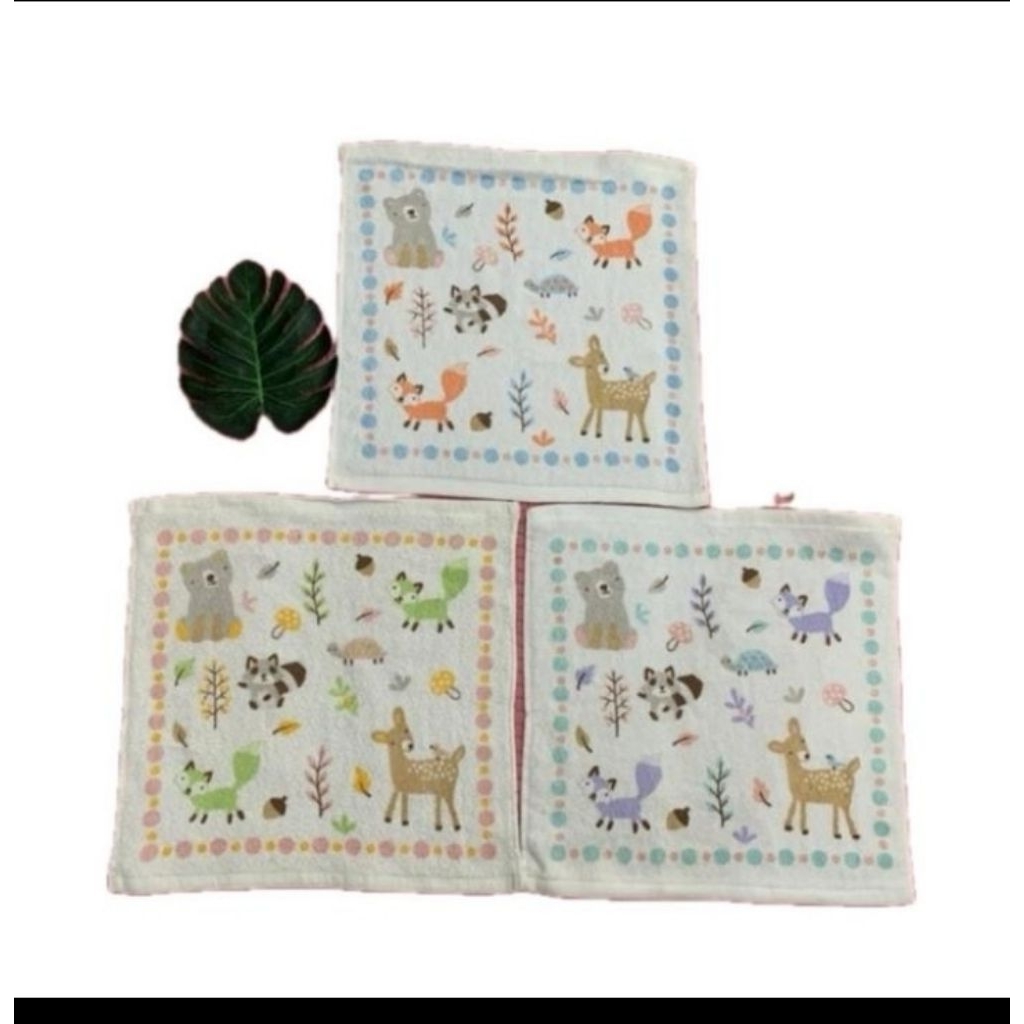 Saputangan Handuk Katun Gull 35x35cm isi 6pc saputangan handuk premium