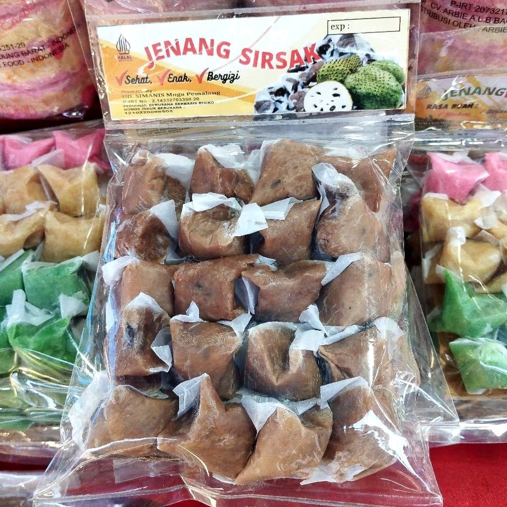 

jenang sirsak dan dodol tape (250g)