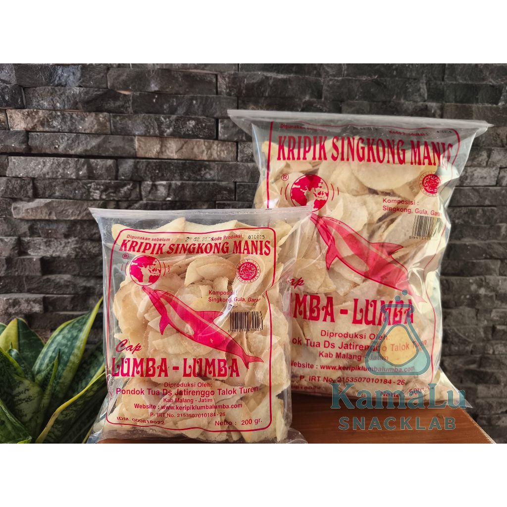 

keripik singkong Lumba Lumba Manis 200gr dan 500gr