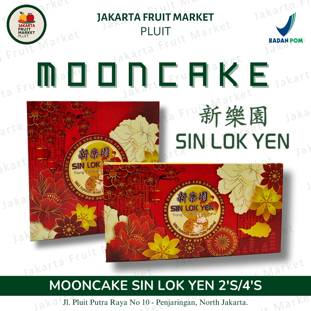

[Limited Stok] Kue Bulan Moocake Sin Lok Yen All Variant 2's/4's