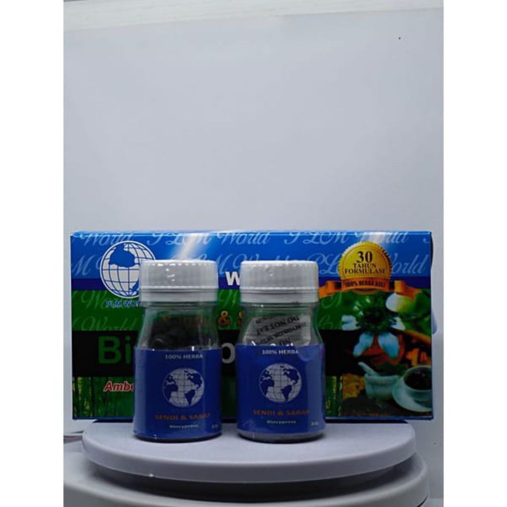 Biocypress sendi dan saraf botol kecil isi 20 butir.