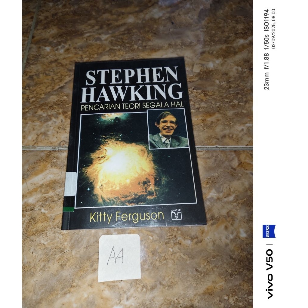 Buku Stephen Hawking Pencarian teori segala hal - Kitty Ferguson