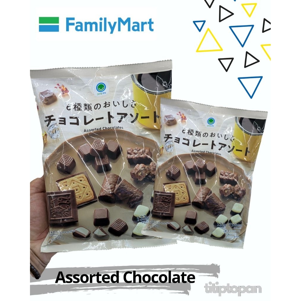 

FamilyMart Assorted Chocolate 132g | Cokelat Campur Premium Snack Cemilan Manis