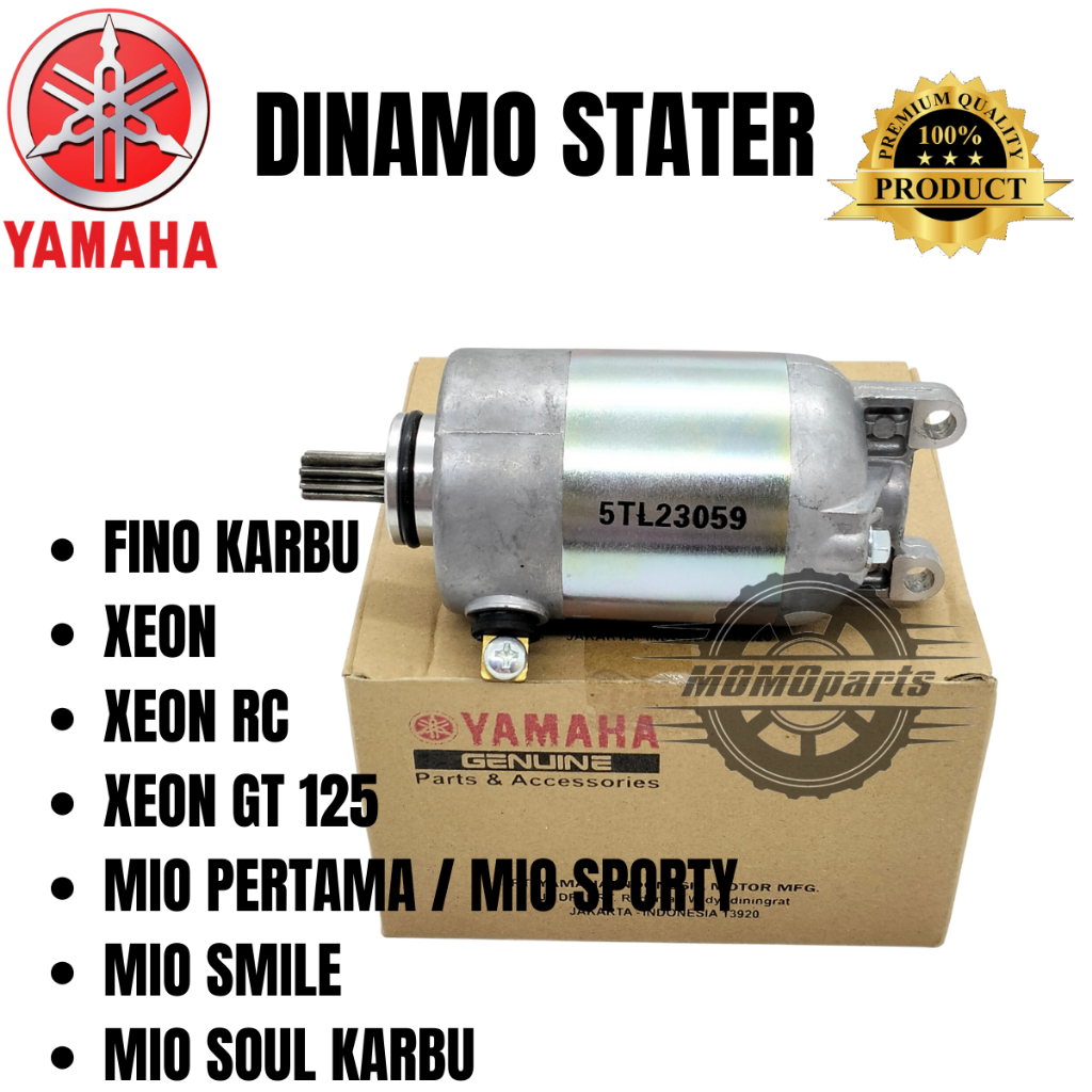 ORIGINAL DINAMO STATER ASSY MOTOR YAMAHA MIO LAMA KARBU MIO SPORTY MIO SMILE MIO SOUL KARBU FINO KAR