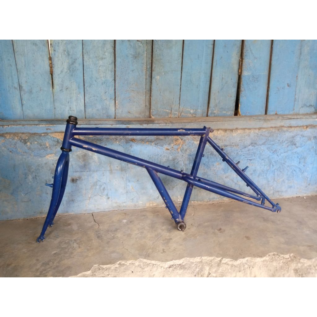 frame set sepeda Raleigh elevated chainstay