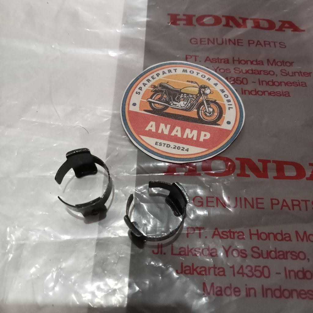 Klip Plat As Bandul Jalu Stang Honda Tiger Revo Kharisma Supra Supra X 125 dll Original