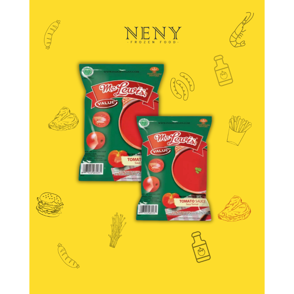 

SAUS TOMAT MCLEWIS 500GRAM;1000GRAM