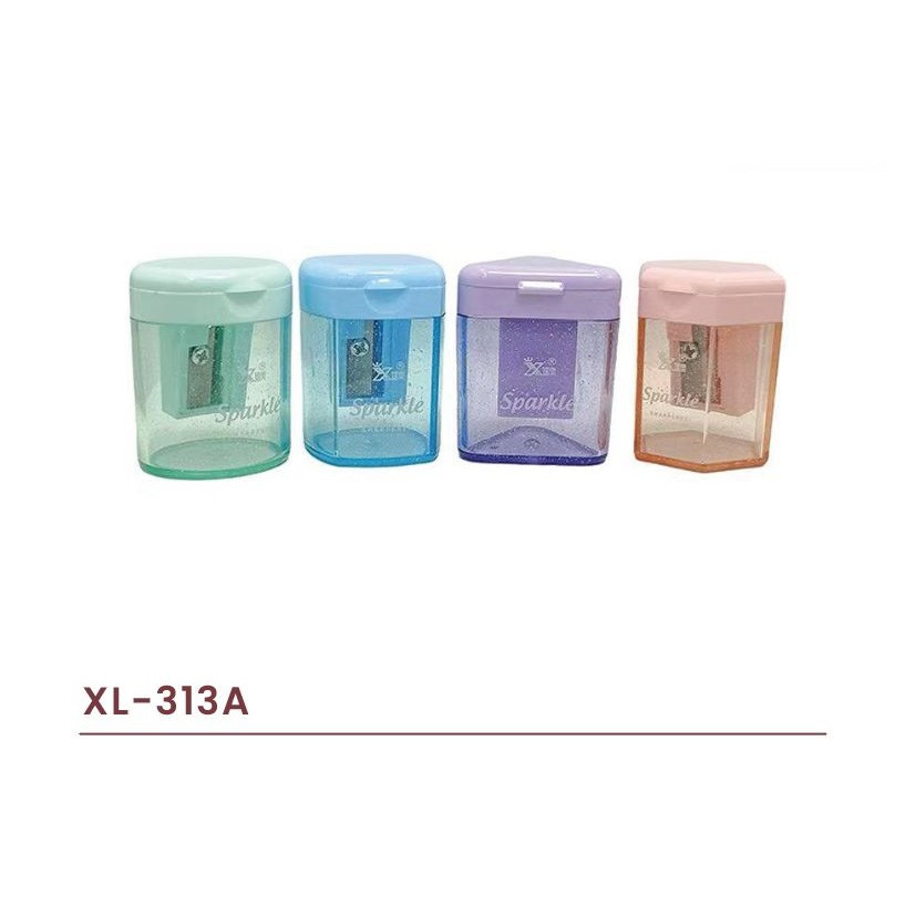 

Rautan Serutan Pensil + Tutup 1 Lubang Pencil Sharpener ( 1 Hole )