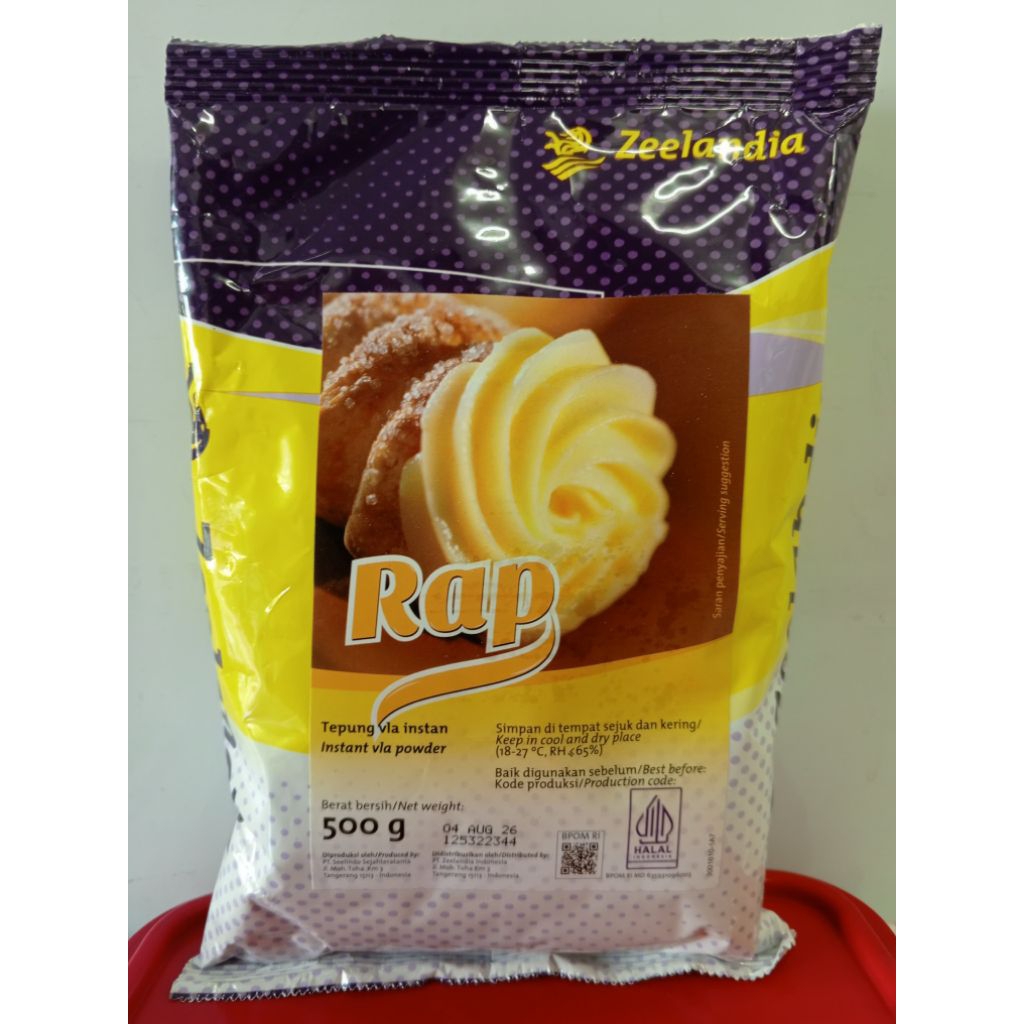 

500gr Rap Custard Powder Zeelandia