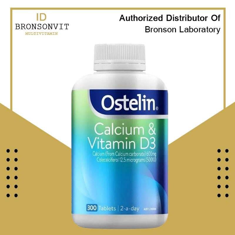 OSTELIN Calcium Vitamin D3 300 Tablets