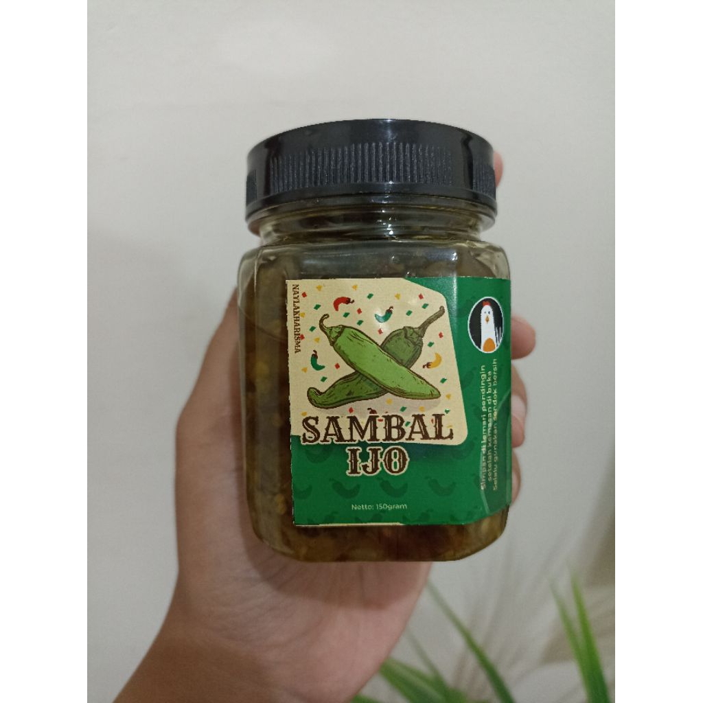 

SAMBAL IJO KEMASAN 150gr by NAYLA KHARISMA