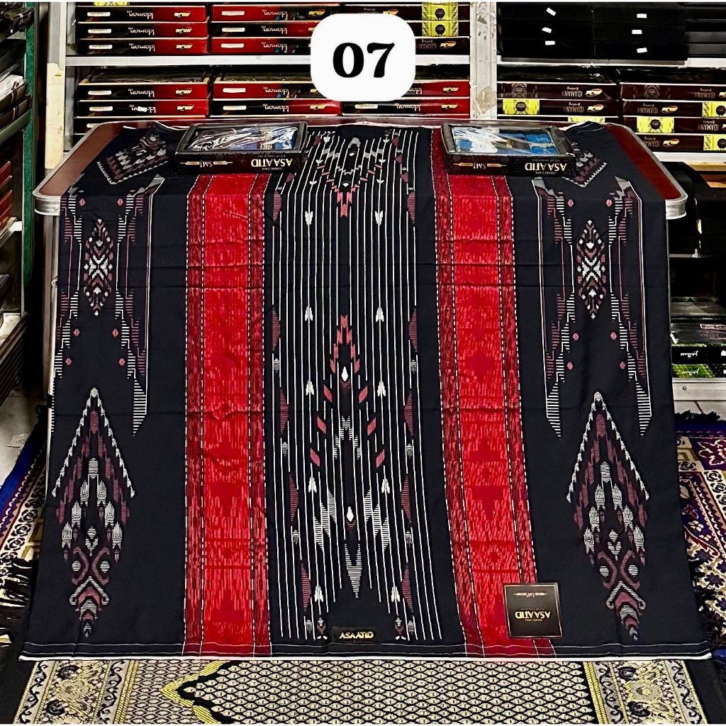 Sarung Assatid Emerald Doby Rayon Timbul untuk Pria Dewasa Harga Bersahabat