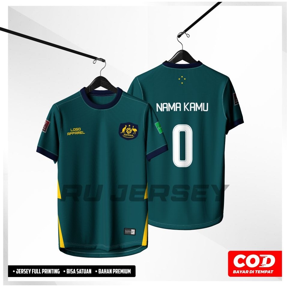 Jersey Australia 2022 Away Full Printing