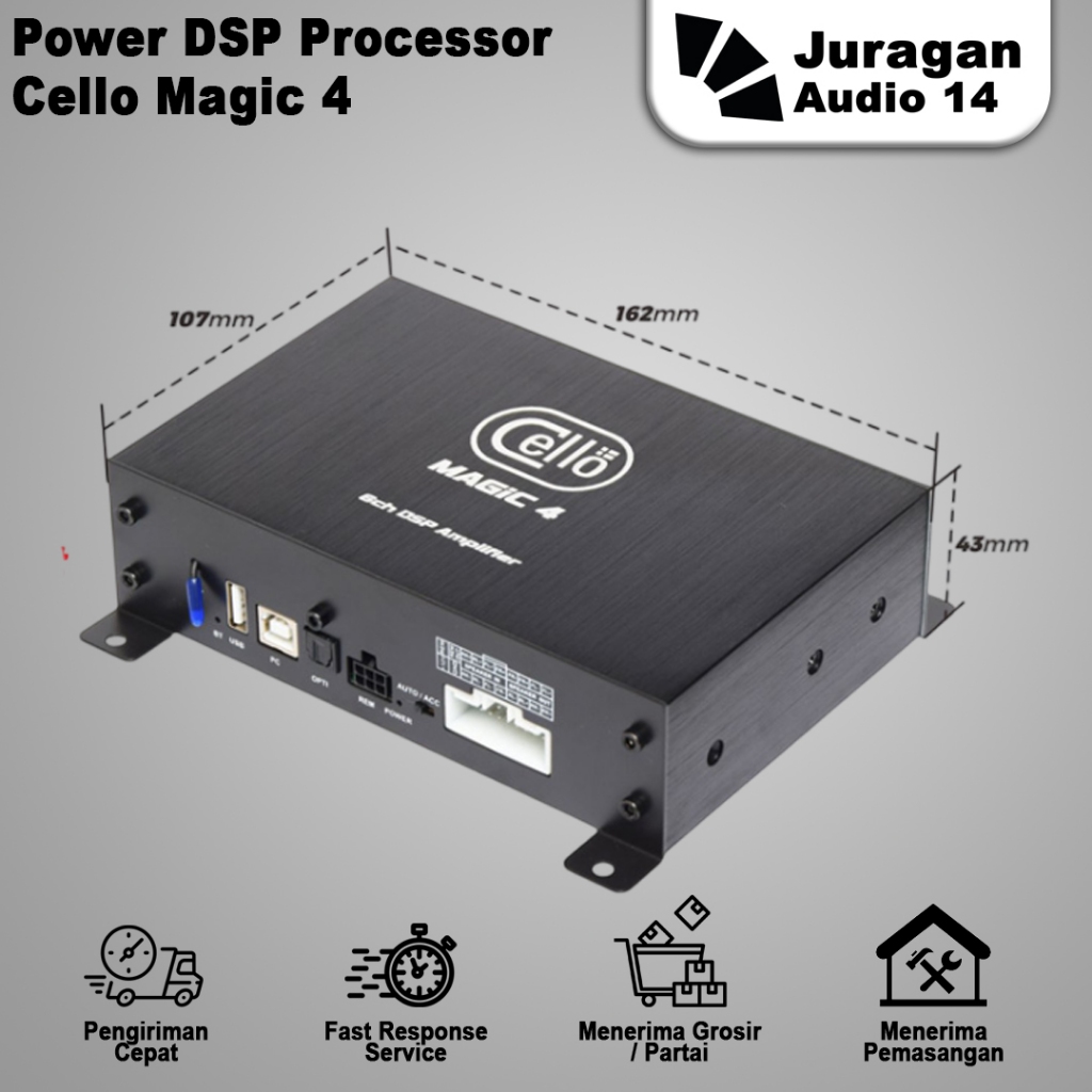 Power DSP Processor Cello Magic 4