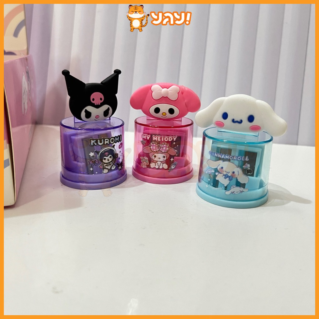 

YAY! PERAUT SANRIO DOUBLE HOLES / PERUNCING KUROMI MELODY CINNAMONROLL