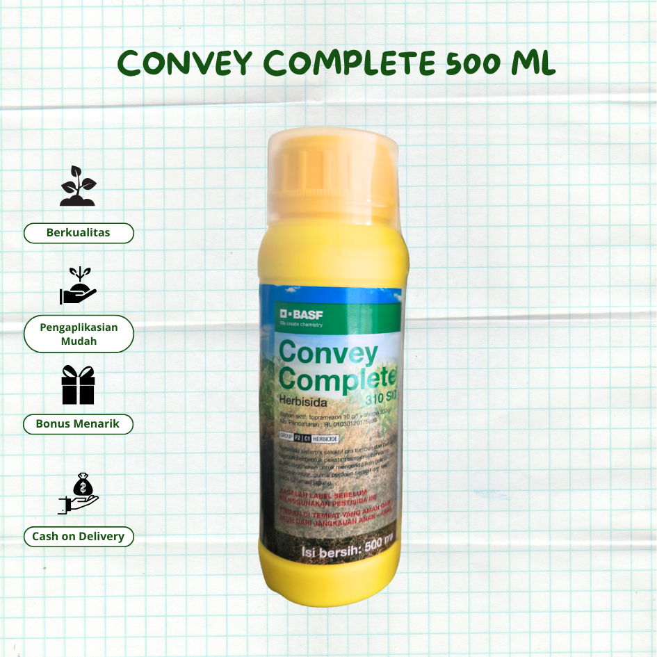 CONVEY COMPLETE 500ML - HERBISIDA SELEKTIF JAGUNG