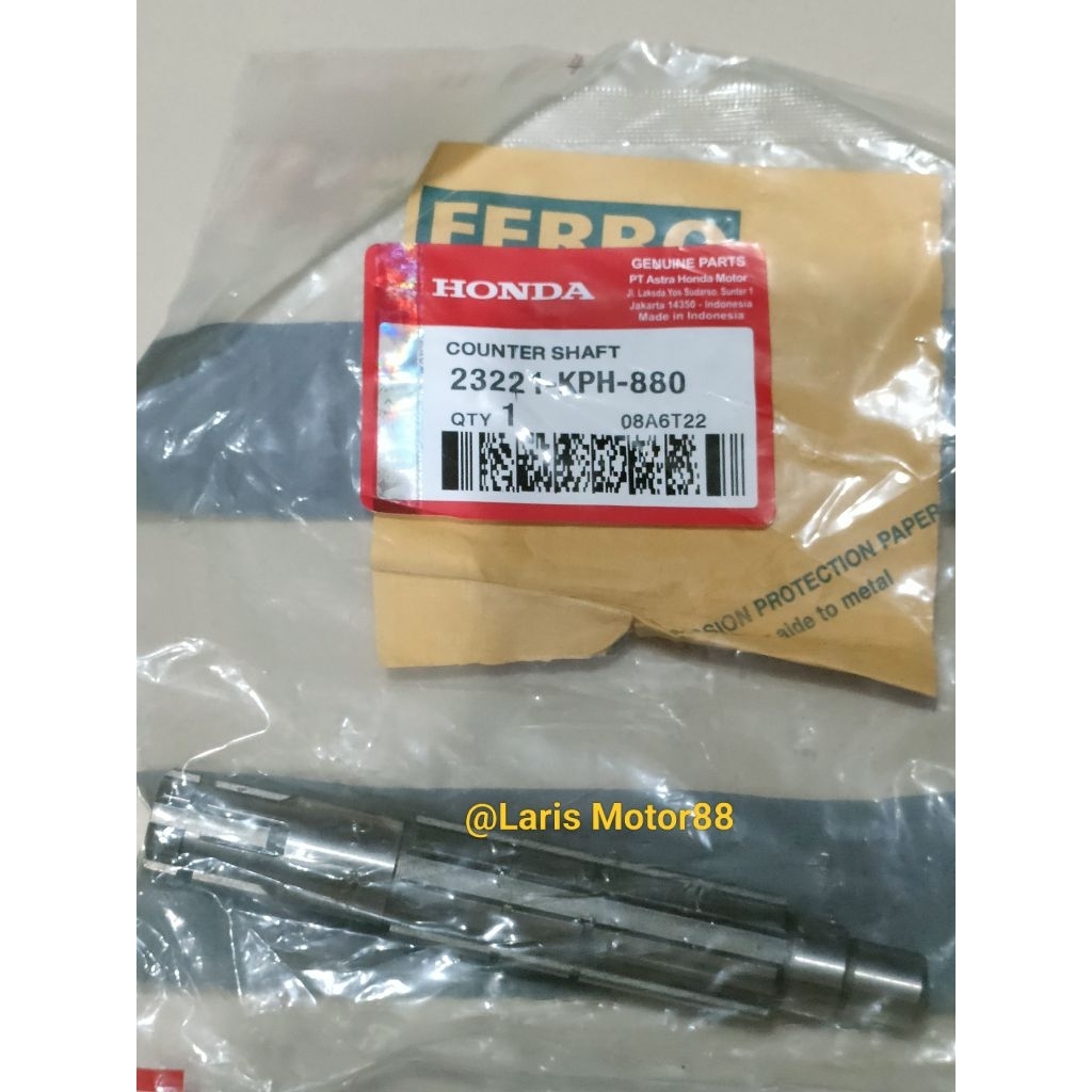 AS GEAR DEPAN  KPH AS GIGI TARIK KARISMA SUPRA X125 KIRANA ORIGINAL AHM