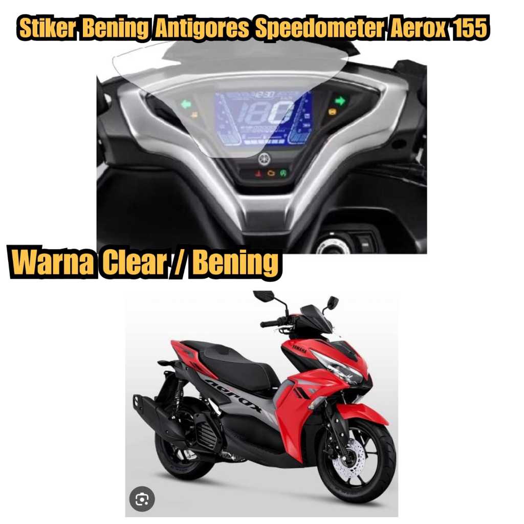 stiker pelindung speedometer aerox 155 stiker speedometer aerox 155 Antigores speedometer Aerox 155