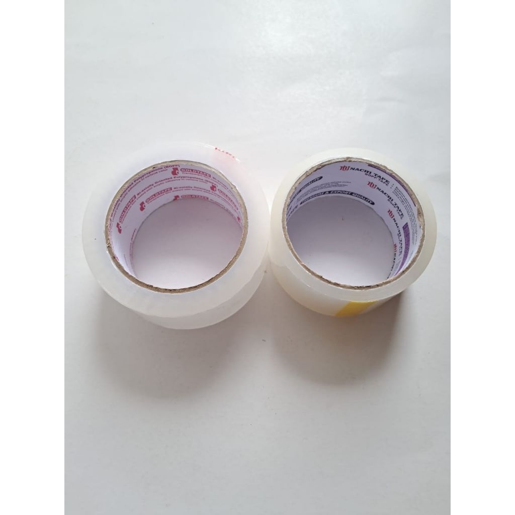 

lakban nachi / lakban goldtape bening tebal dan tipis