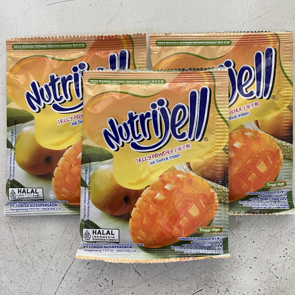

Nutrijell JELLY rasa MANGGA GEDONG 15 gram | nutrijell mangga gedong | jelly rasa mangga gedong