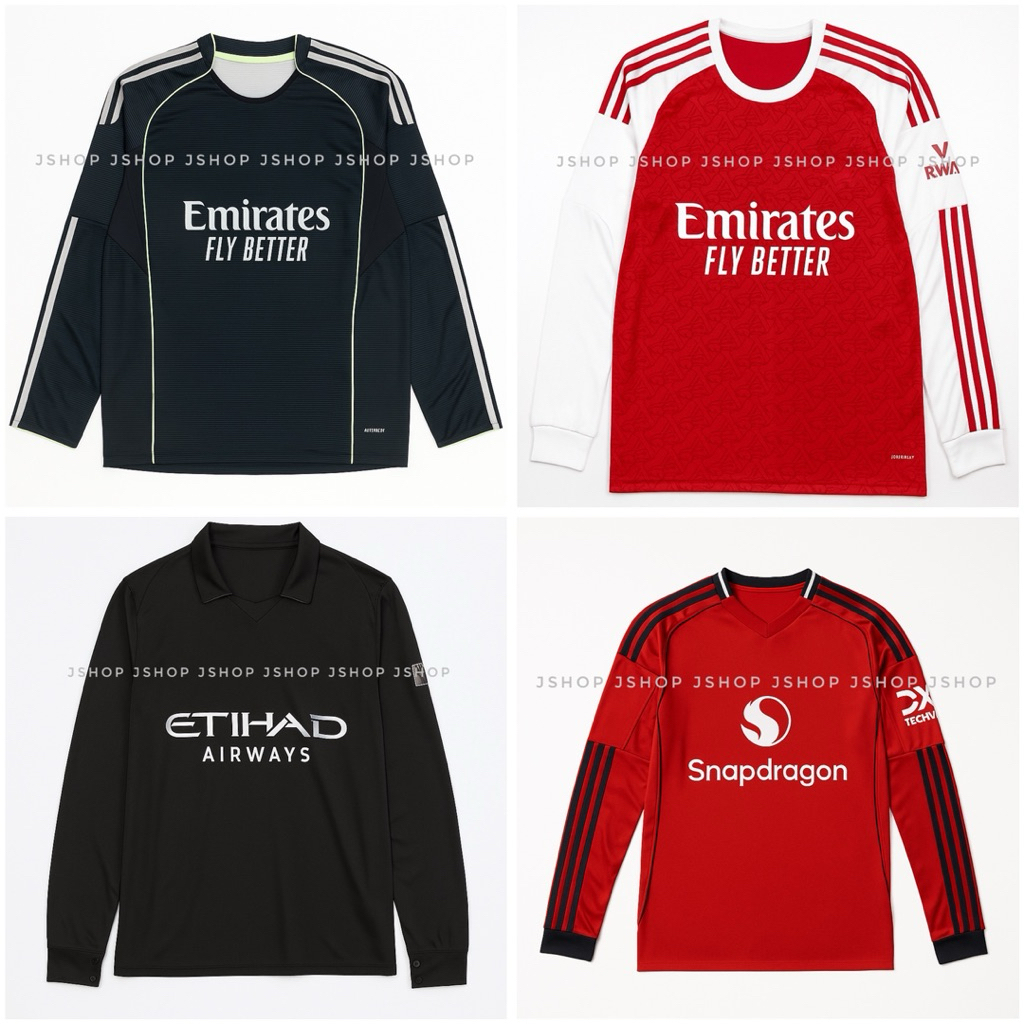 READY JERSEY BOLA LENGAN PANJANG BAJU BOLA JERSEY FUTSAL LS CLUB 2026