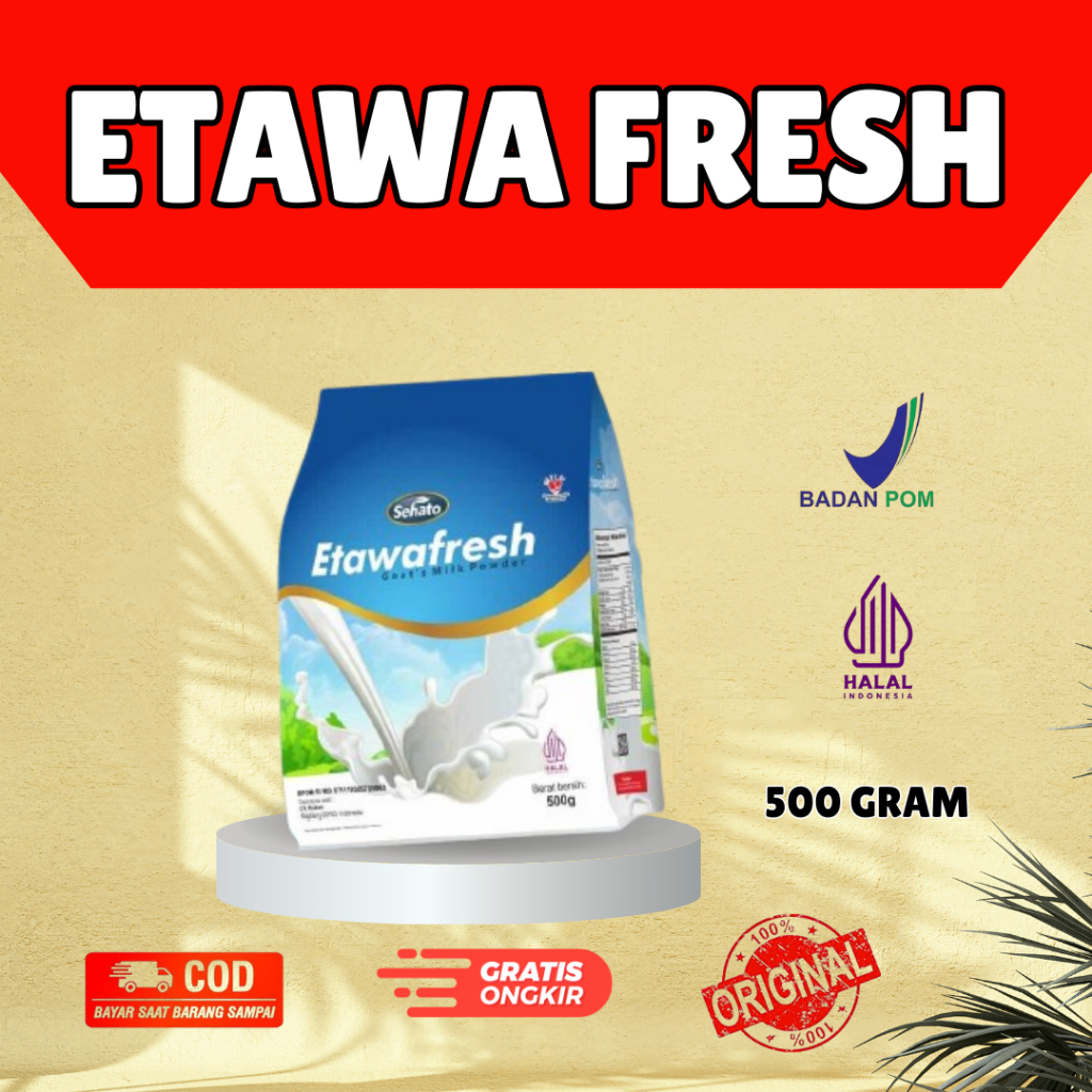 

Susu EtawaFresh - Susu Kambing Etawa 500gr / Susu Kambing Etawa