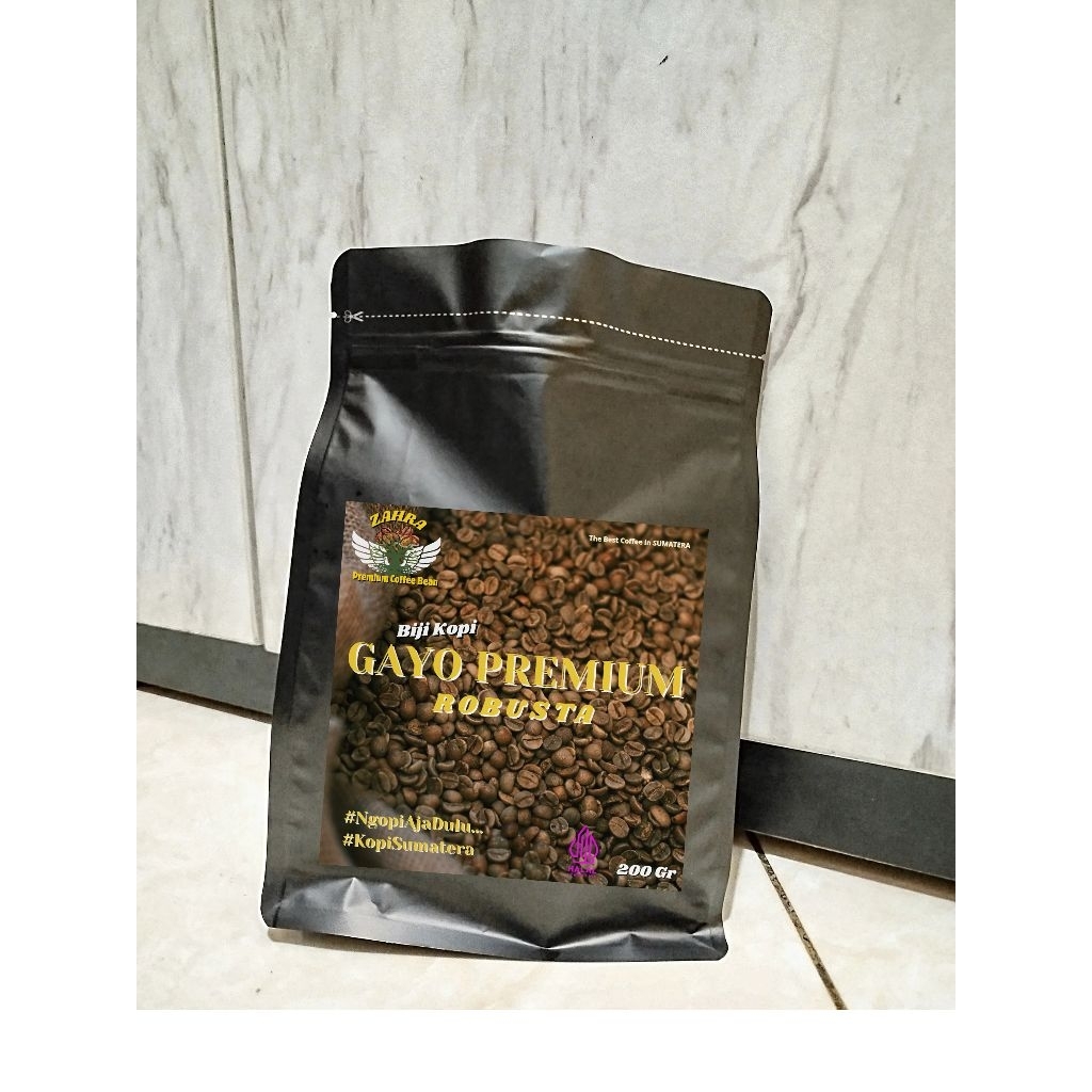 

ZAHRA BIJI KOPI 100% ROBUSTA GAYO ASLI Takengon 200gr