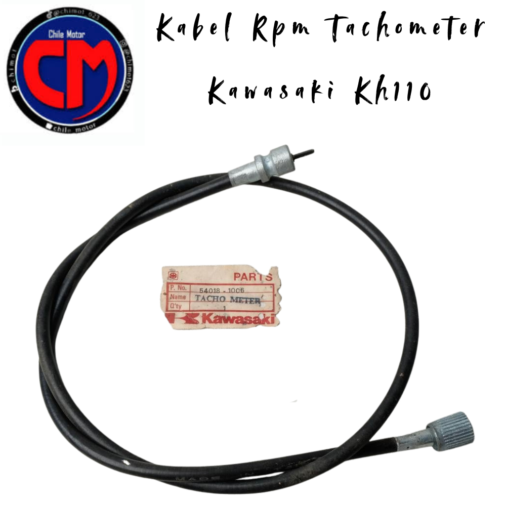 54018-1006 Kabel Rpm Tachometer Kawasaki Kh110 Kh 110 Kh125 Kh 125 Original