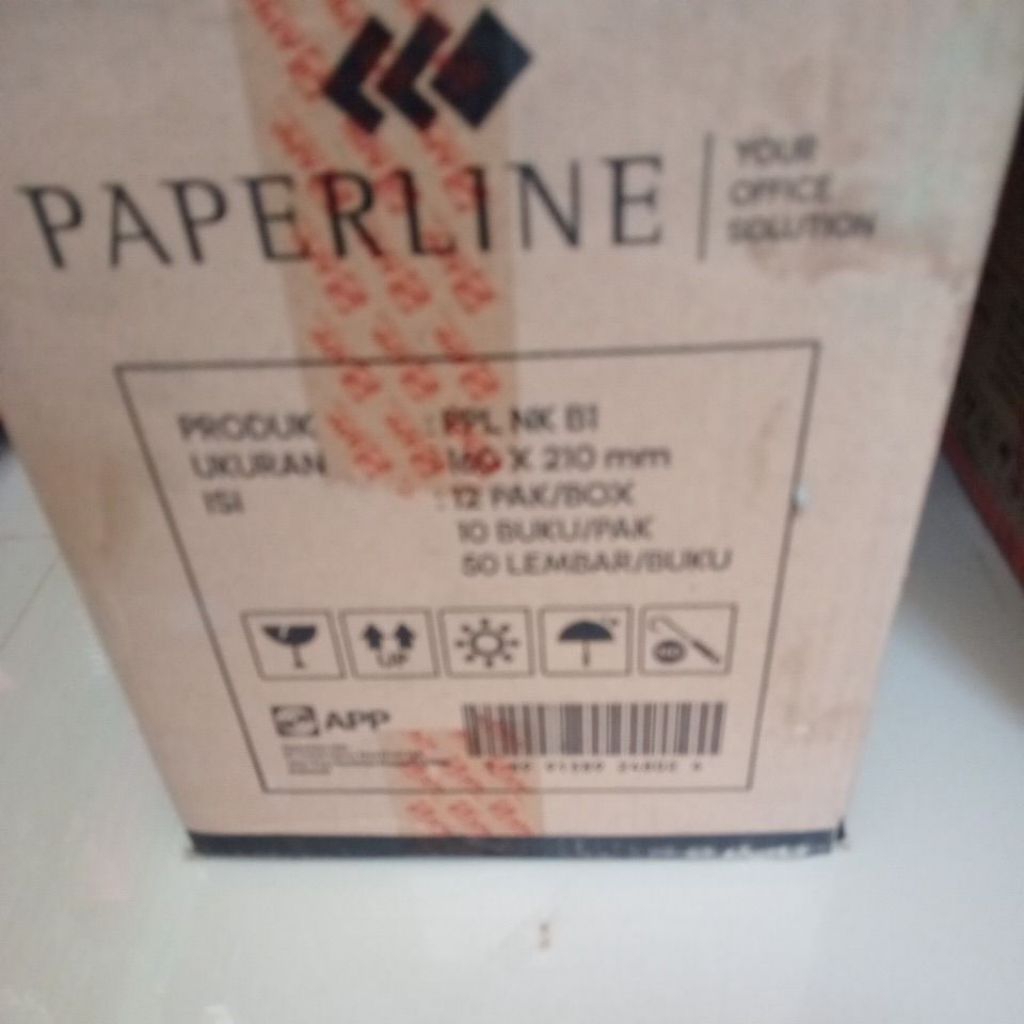 

Paperline Buku Nota Kontan Besar Ukuran 160 x 210 mm Terdapat 5 Varian PPL NK B1 Ply / PPL NK B2 Ply / PPL NK B3 Ply / PPL Buku Faktur 3 Ply / PPL Buku Surat Jalan 3 Ply - Karton isi 12 Pack.