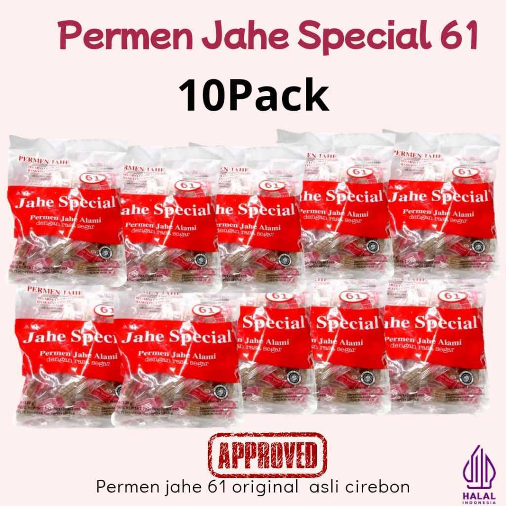 

Permen Jahe Special 61 10 Pack EXP 2027 asli cirebon