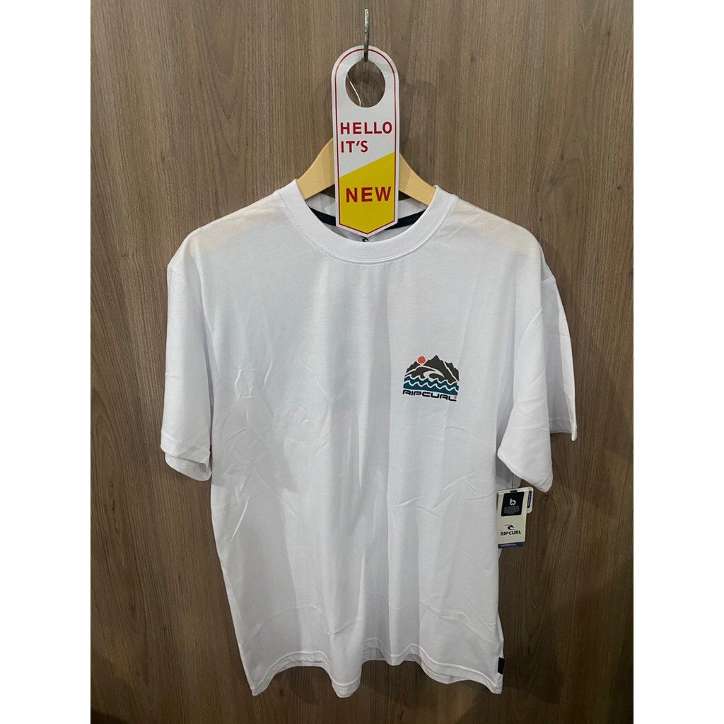 Kaos Ripcurl putih pria original 100%