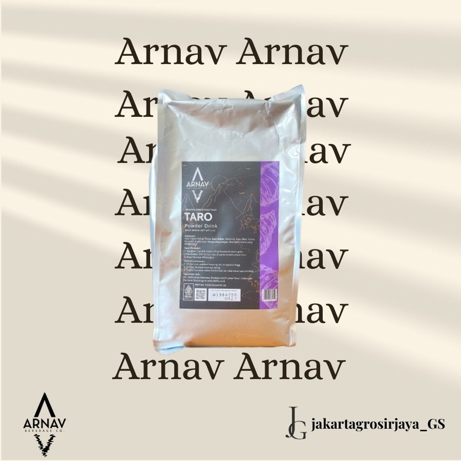 

Arnav Taro Powder 1kg - Bubuk Minuman Taro