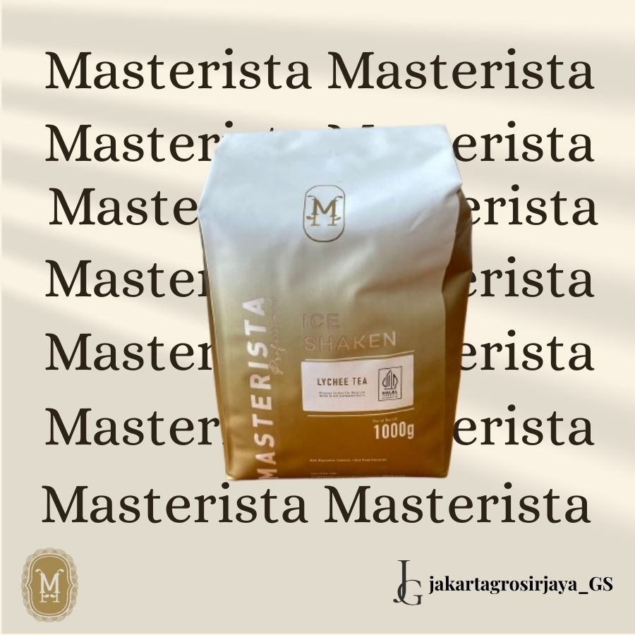 Bubuk Minuman Masterista Lychee Tea 1kg / Bubuk Minuman Rasa Leci / Bubuk Leci Tea