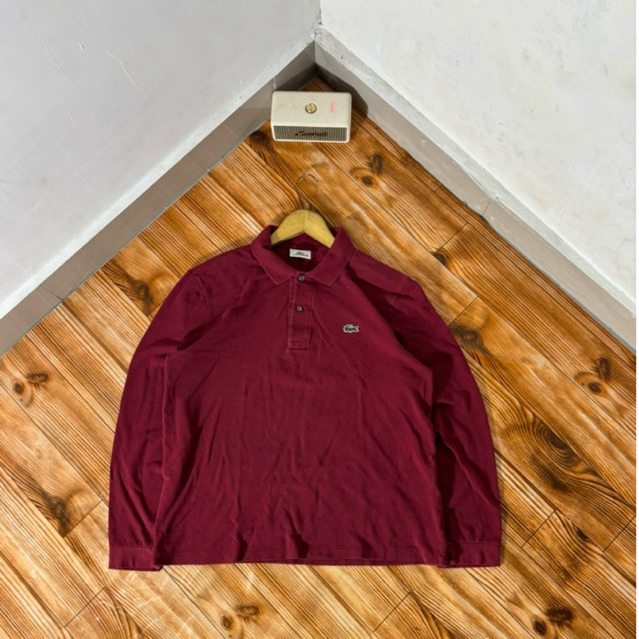 Polo Longsleeve Red Second