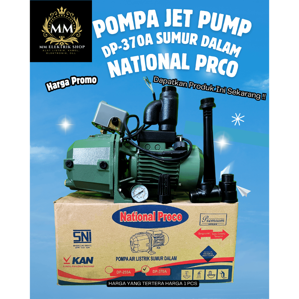Pompa Jet Pump Dabai To Dp370A NATIONAL PROCO